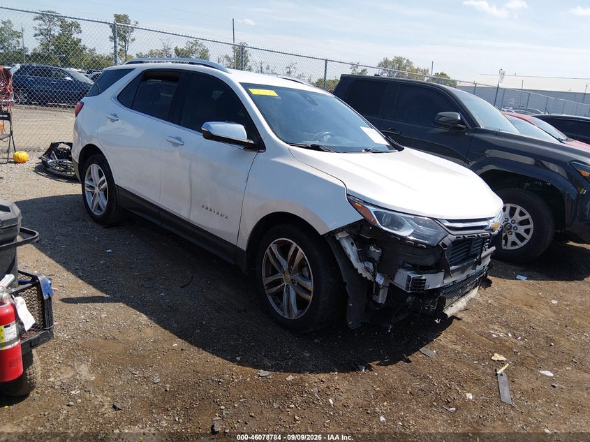 Vin: 3gnaxnev2ms121748, lot: 46578331, chevrolet equinox fwd premier 20211