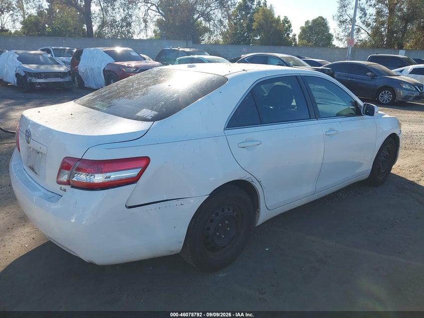 2010 TOYOTA CAMRY auction photo 4