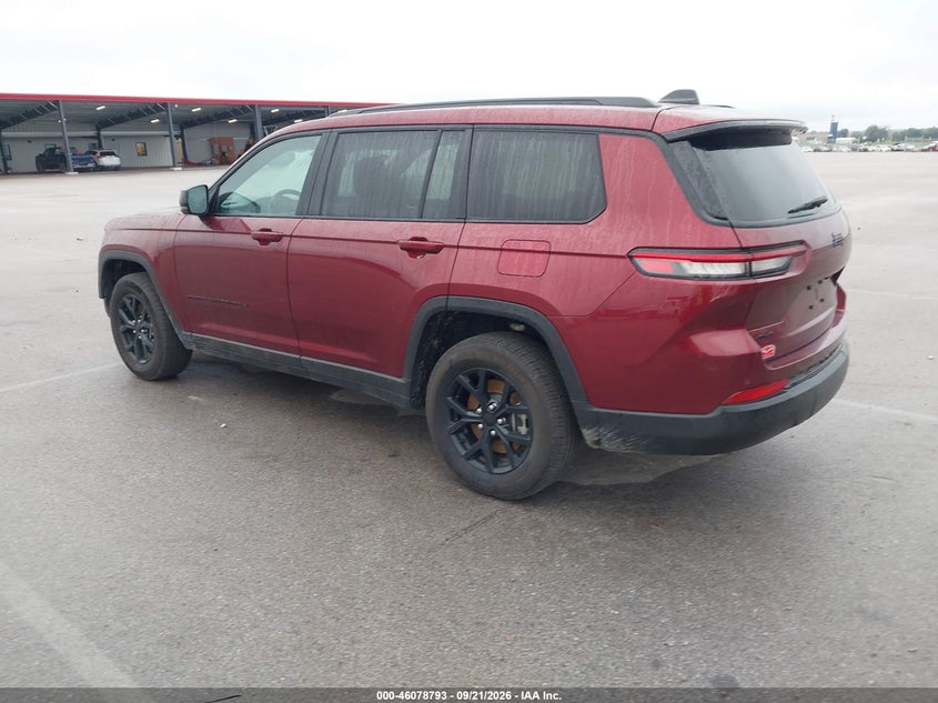 Vin: 1c4rjkag0s8686735, lot: 46578340, jeep grand cherokee l altitude x 4x4 20253