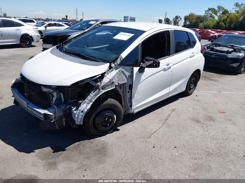 Vin: jhmgk5h55gx016815, lot: 46578341, honda fit lx 20162
