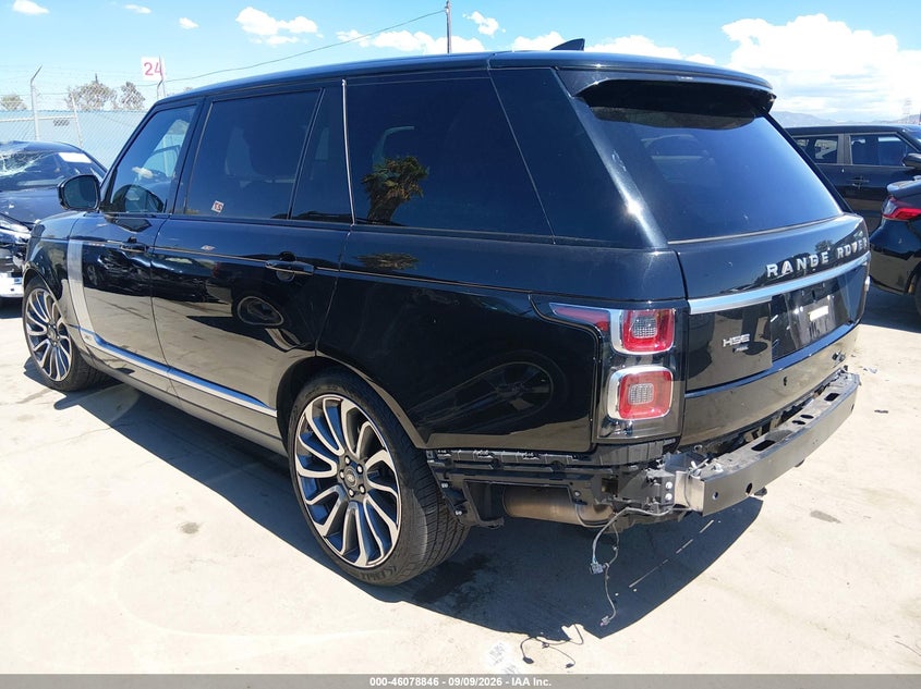 Vin: salgs5se7la585228, lot: 46578393, land rover range rover supercharged 20203
