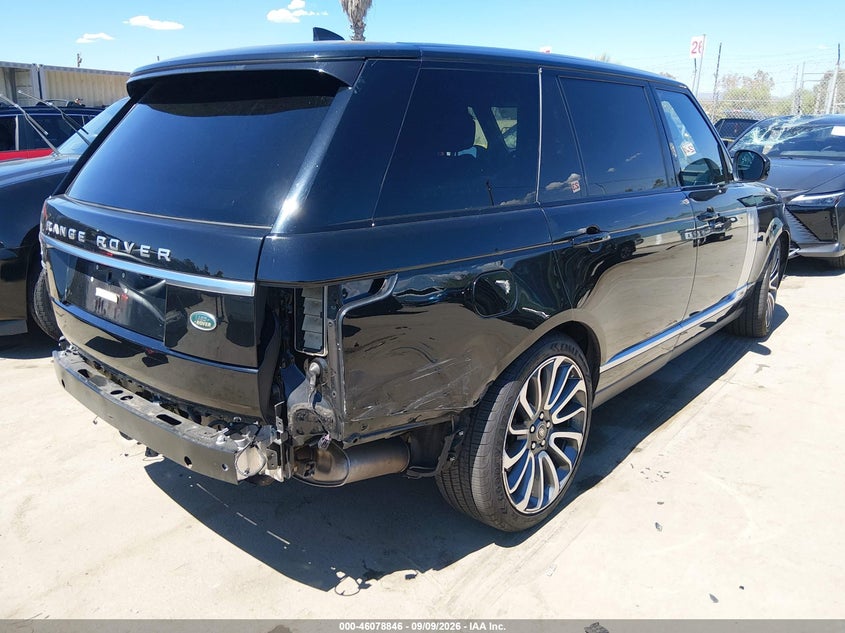 Vin: salgs5se7la585228, lot: 46578393, land rover range rover supercharged 20204