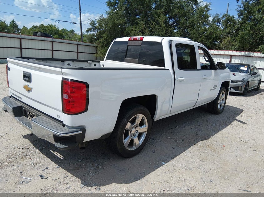 Vin: 3gcpcrec4eg101493, lot: 46578421, chevrolet silverado 1500 1lt 20144