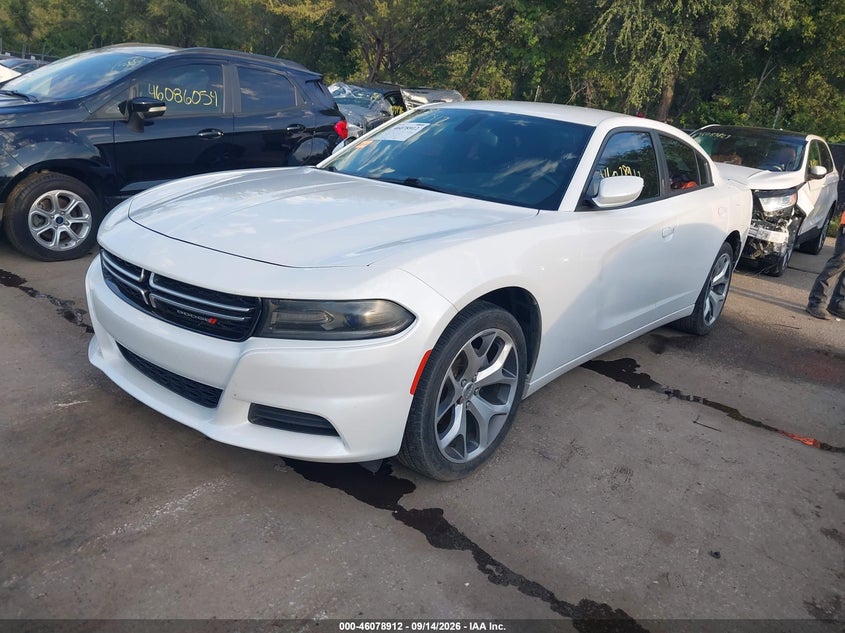 Vin: 2c3cdxbg1fh726639, lot: 46578459, dodge charger se 20152