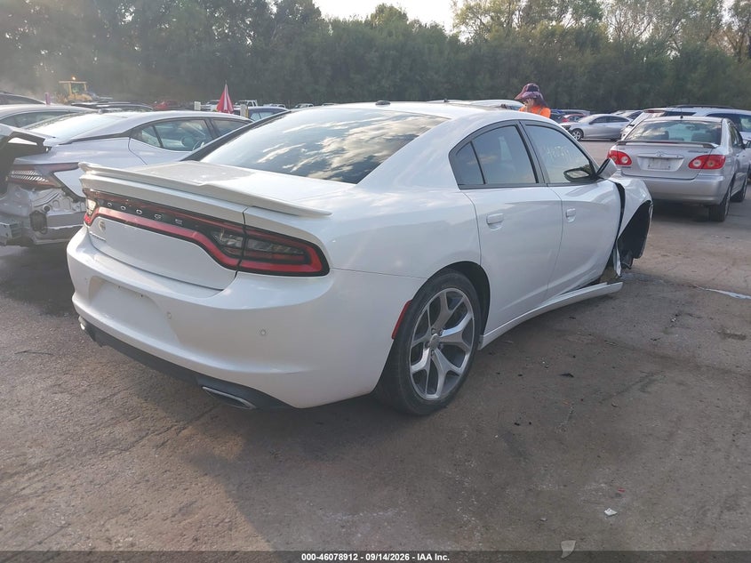 Vin: 2c3cdxbg1fh726639, lot: 46578459, dodge charger se 20154