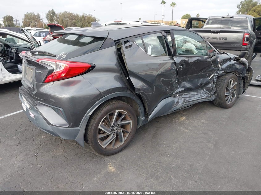 Vin: nmtkhmbx5mr131364, lot: 46578502, toyota c-hr limited 20214