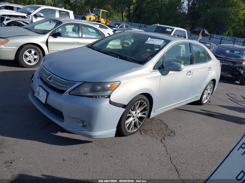 Vin: jthbb1ba7a2002542, lot: 46578506, lexus hs 250h premium 20102