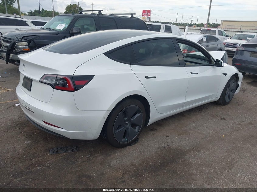 Vin: 5yj3e1ea2mf955489, lot: 46578559, tesla model 3 standard range plus rear-wheel drive 20214