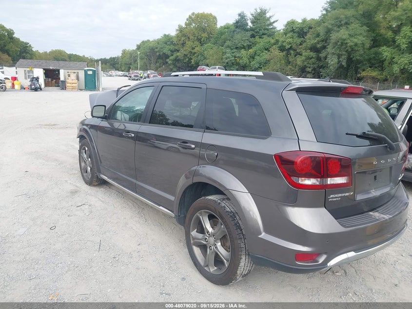 Vin: 3c4pddgg1ht555793, lot: 46578567, dodge journey crossroad plus awd 20173