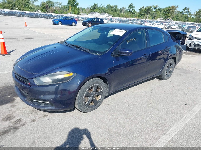 Vin: 1c3cdfbb0fd320184, lot: 46578576, dodge dart sxt 20152