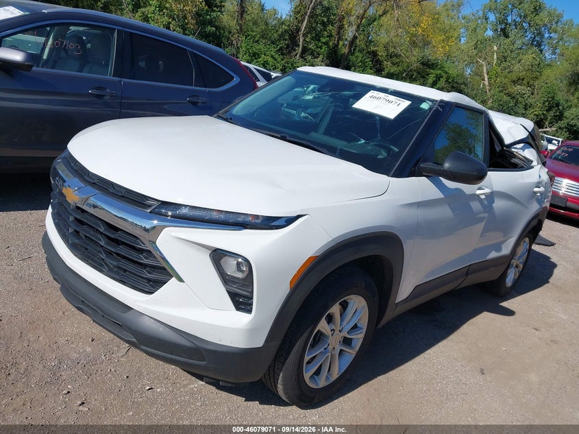 Vin: kl79mmsl4sb084564, lot: 46578618, chevrolet trailblazer fwd ls 20252