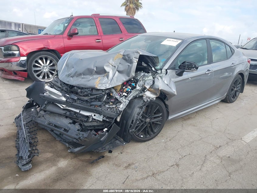 Vin: 4t1daack2su647668, lot: 46578652, toyota camry se 20252