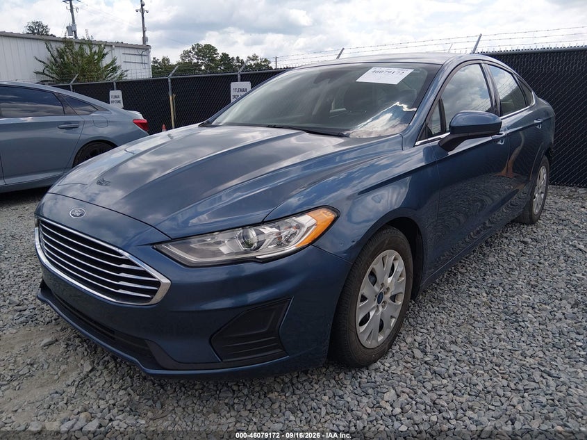 Vin: 3fa6p0g75kr160134, lot: 46578719, ford fusion s 20192