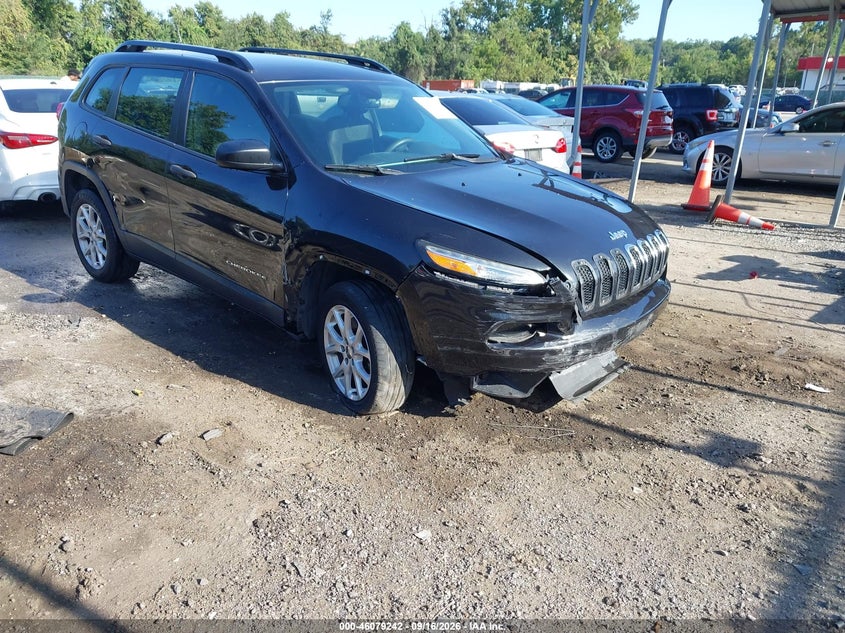 Vin: 1c4pjlab5fw602573, lot: 46578789, jeep cherokee sport 2015 img_1