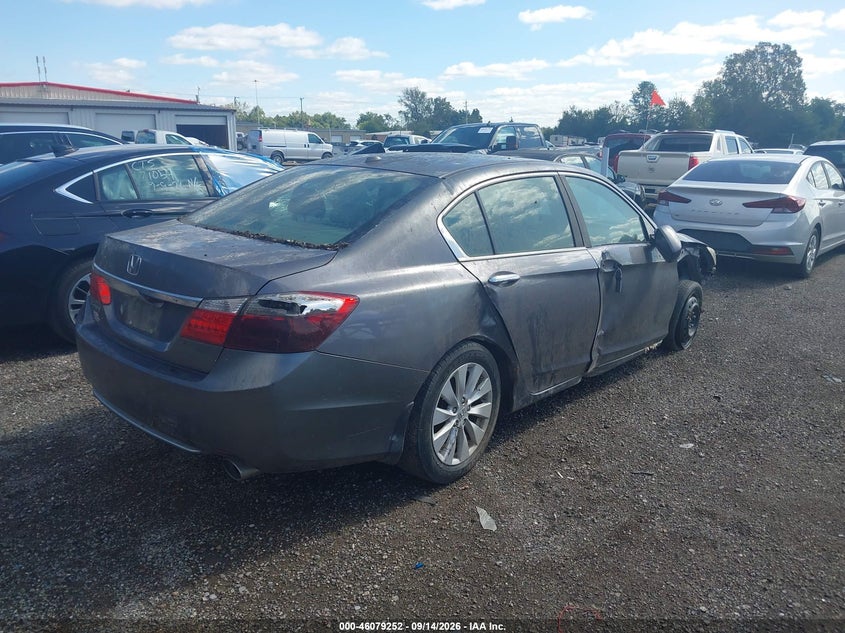 Vin: 1hgcr2f88ea072255, lot: 46578799, honda accord ex-l 20144