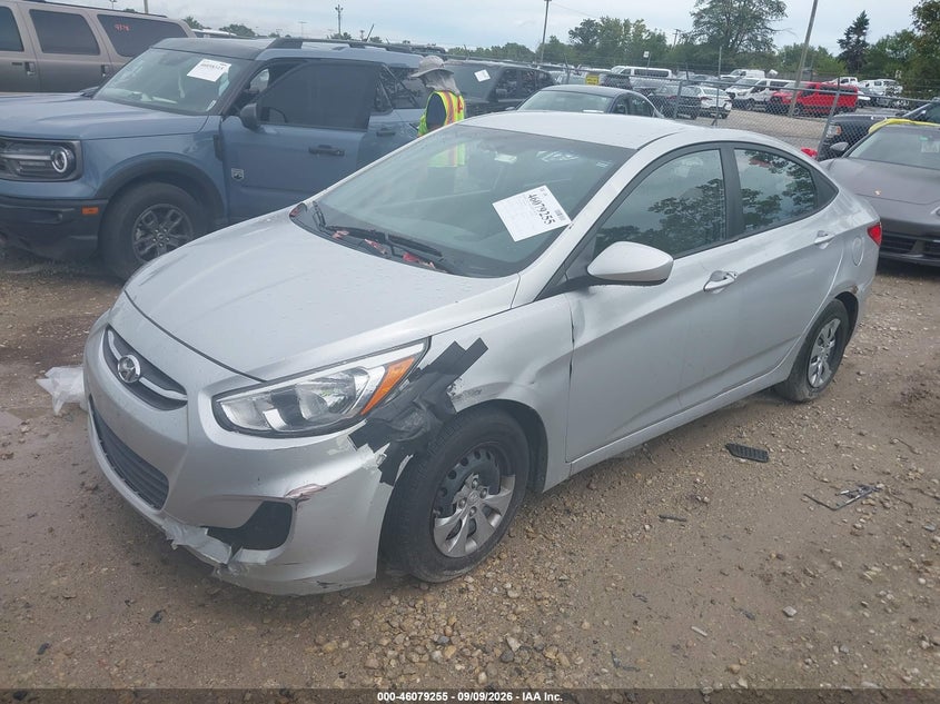 2016 HYUNDAI ACCENT auction photo 2