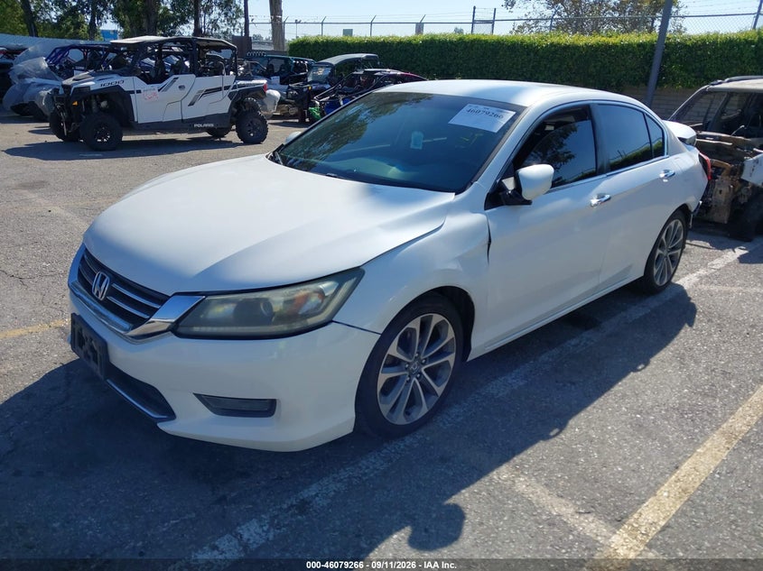 Vin: 1hgcr2f52fa135809, lot: 46578813, honda accord sport 20152