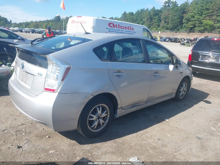 Vin: jtdkn3du7a0100588, lot: 46578821, toyota prius iii 20104