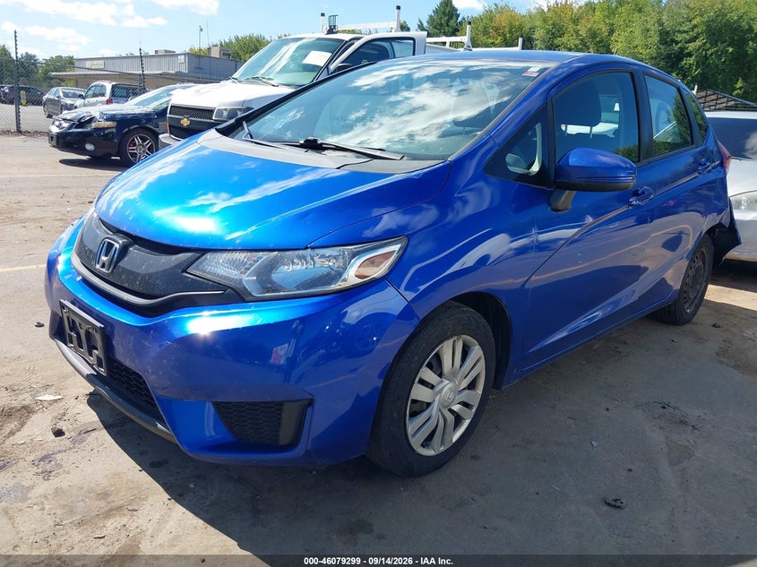 Vin: 3hggk5h52hm711571, lot: 46578846, honda fit lx 20172