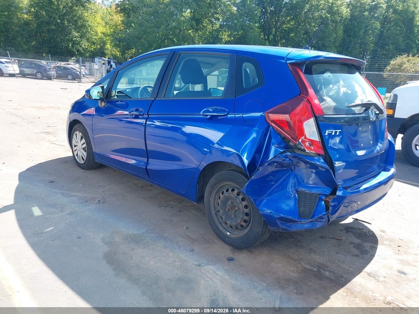 Vin: 3hggk5h52hm711571, lot: 46578846, honda fit lx 20173