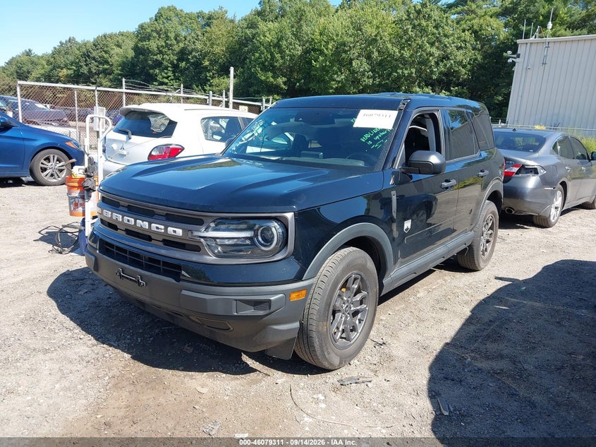 Vin: 3fmcr9b60prd29196, lot: 46578859, ford bronco sport big bend 20232