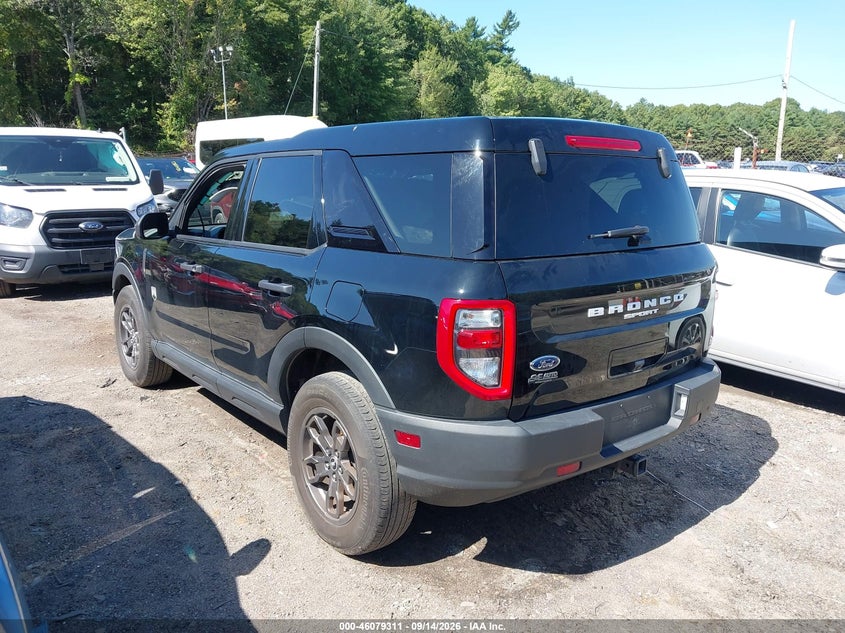 Vin: 3fmcr9b60prd29196, lot: 46578859, ford bronco sport big bend 20233
