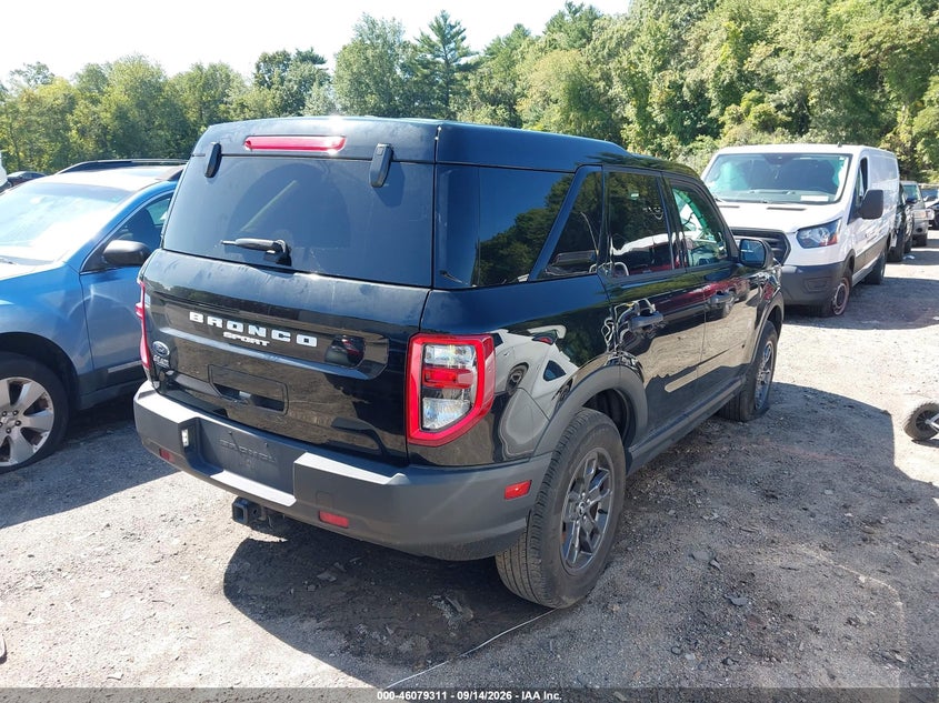 Vin: 3fmcr9b60prd29196, lot: 46578859, ford bronco sport big bend 20234