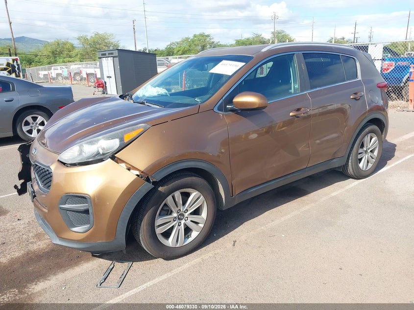 Vin: kndpm3ac3h7228543, lot: 46578878, kia sportage lx 20172