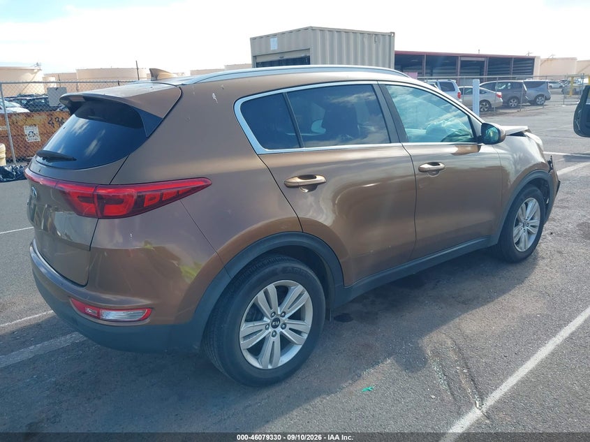 Vin: kndpm3ac3h7228543, lot: 46578878, kia sportage lx 20174