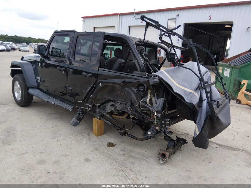 Vin: 1c4hjxdg1jw274113, lot: 46578894, jeep wrangler unlimited sport 4x4 20183