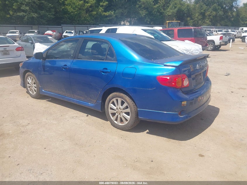 2009 TOYOTA COROLLA auction photo 3