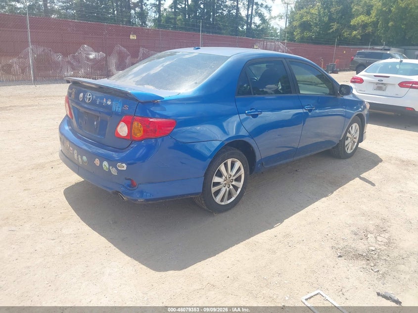 2009 TOYOTA COROLLA auction photo 4