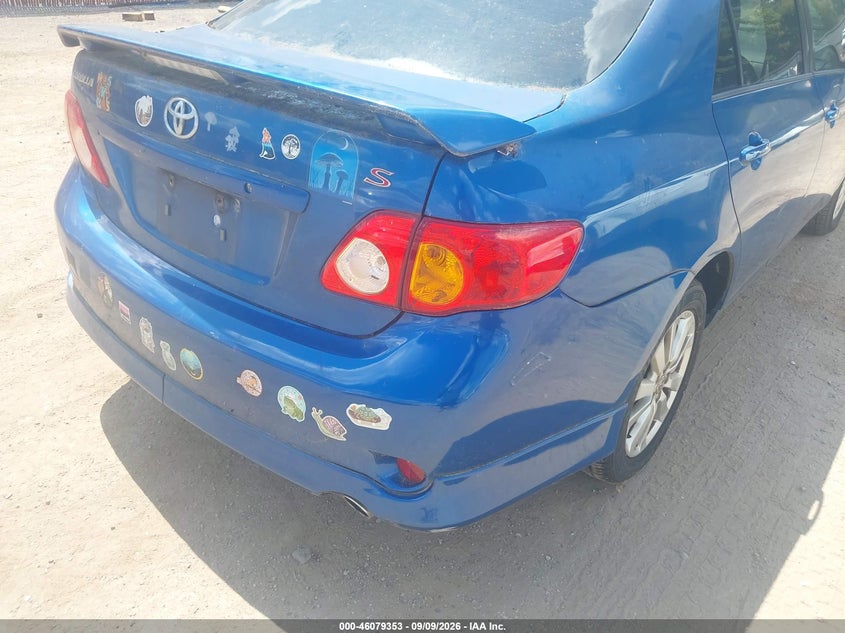 2009 TOYOTA COROLLA auction photo 6