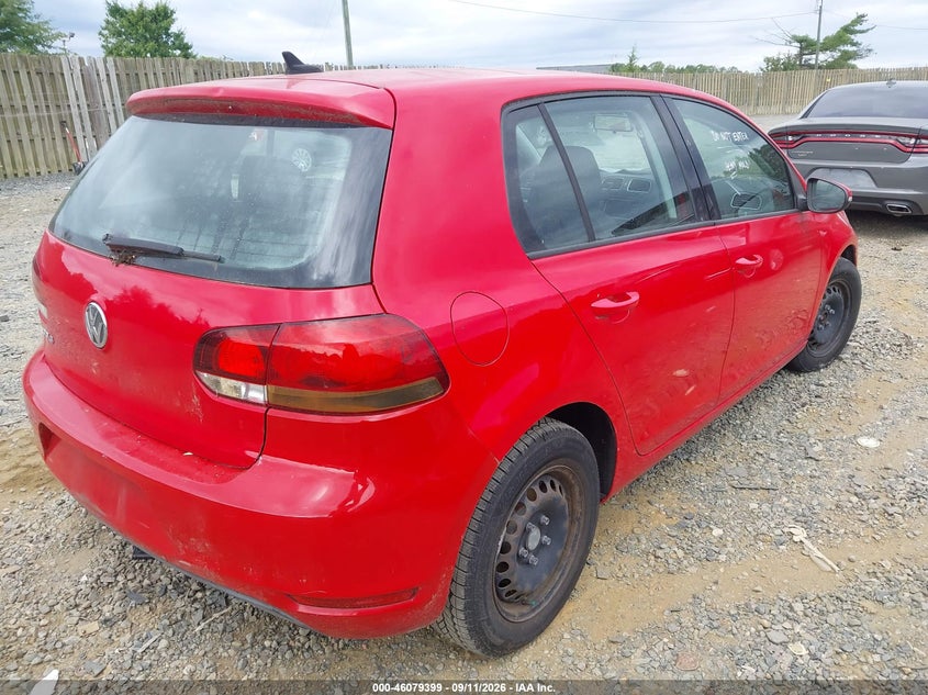 2012 VOLKSWAGEN GOLF auction photo 4