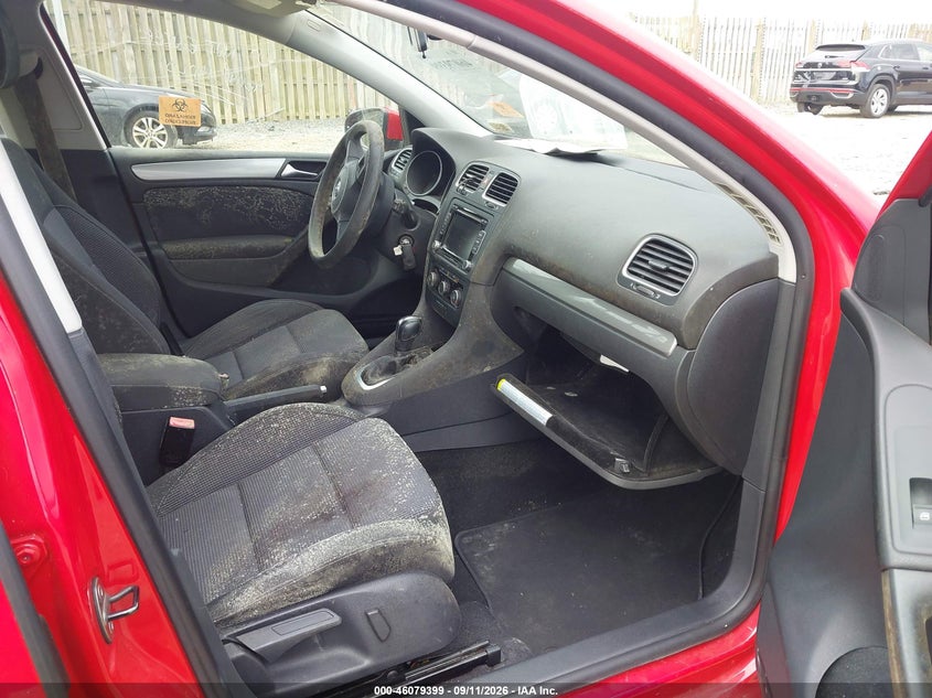 2012 VOLKSWAGEN GOLF auction photo 5