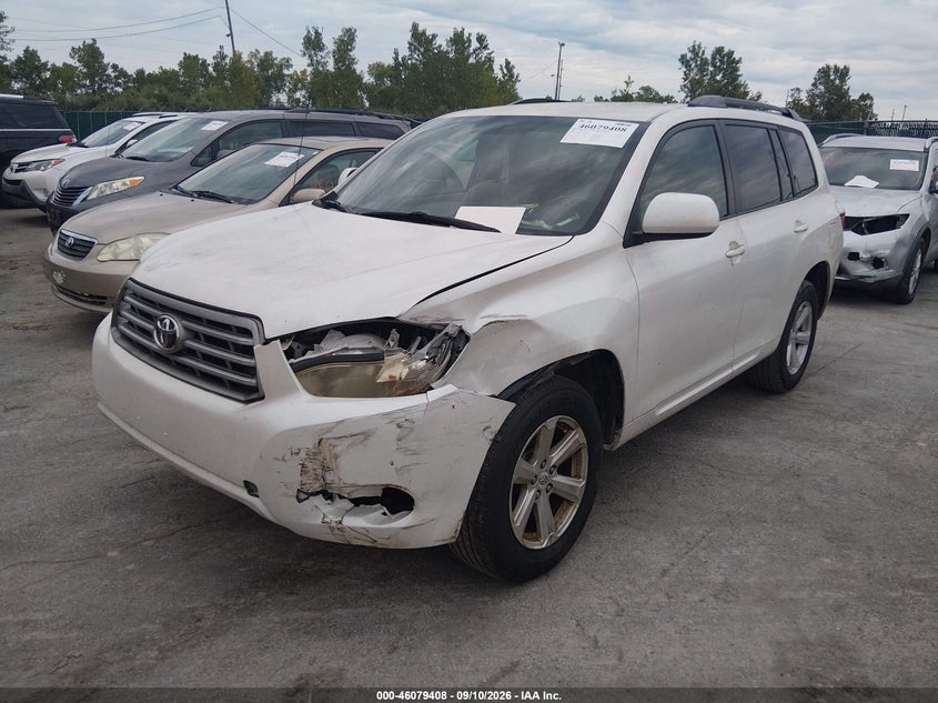 Vin: jteza3ehxa2011786, lot: 46578955, toyota highlander 20102