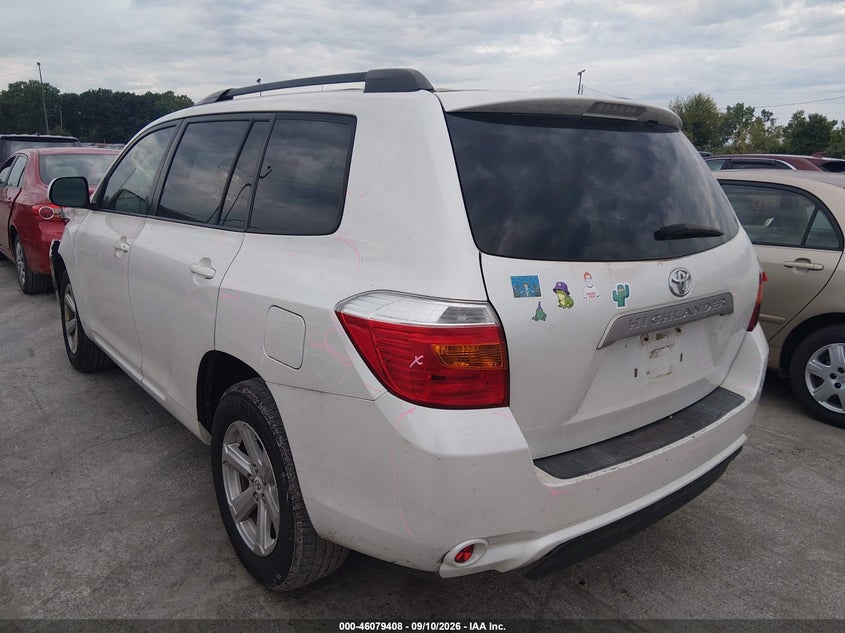 Vin: jteza3ehxa2011786, lot: 46578955, toyota highlander 20103