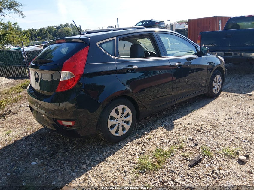 Vin: kmhct5ae5hu348033, lot: 46579025, hyundai accent se 20174