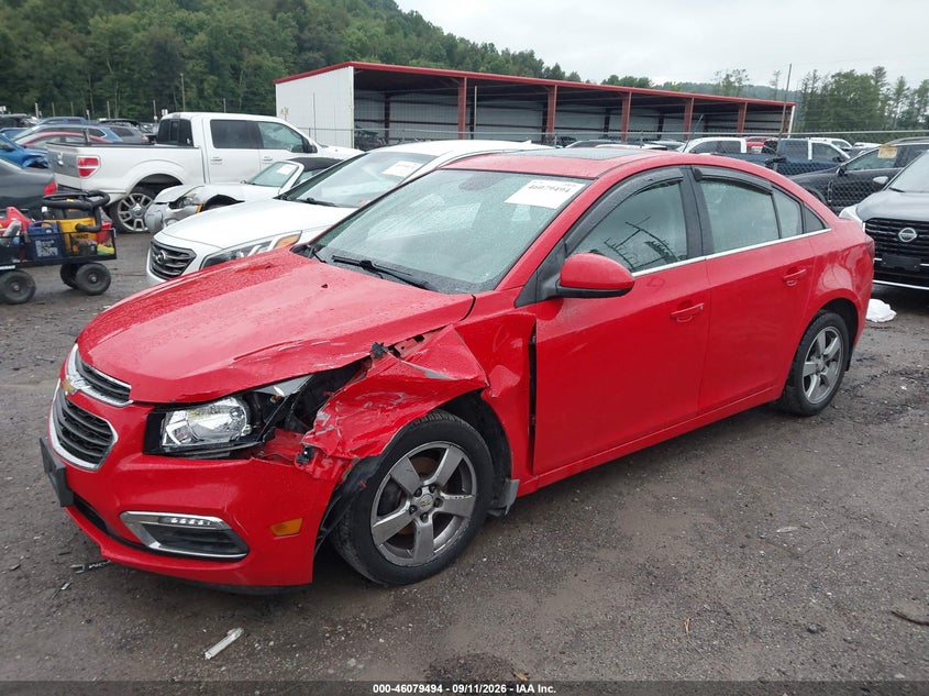 Vin: 1g1pc5sb2f7278800, lot: 46579041, chevrolet cruze 1lt auto 20152