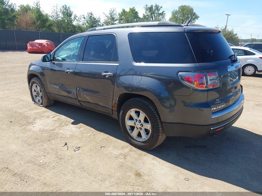 Vin: 1gkkvpkd3dj250520, lot: 46579056, gmc acadia sle-2 20133