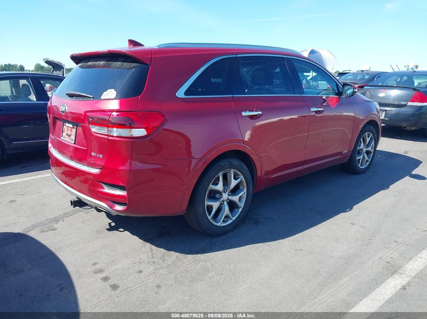 Vin: 5xypkda51jg413681, lot: 46579072, kia sorento 3.3l sx 20184