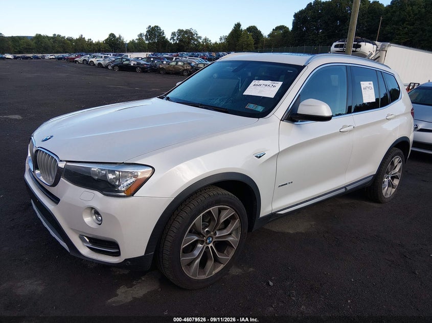 Vin: 5uxwz7c52h0u47326, lot: 46579073, bmw x3 sdrive28i 20172
