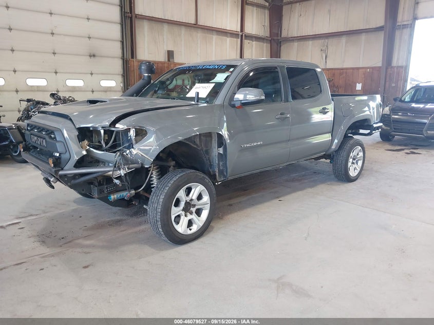 Vin: 3tmcz5an3hm079196, lot: 46579074, toyota tacoma trd sport 20172