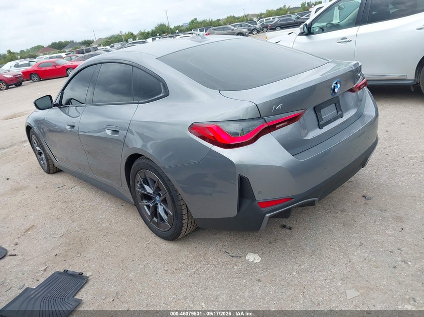 Vin: wby43aw03pfp95444, lot: 46579078, bmw i4 edrive35 20233