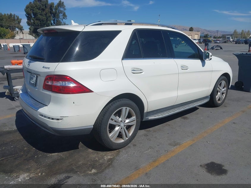 2013 MERCEDES-BENZ ML 350 — zdjęcie 4
