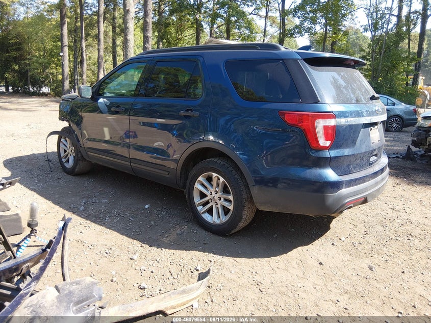 Vin: 1fm5k8b80hgb57981, lot: 46579101, ford explorer 20173