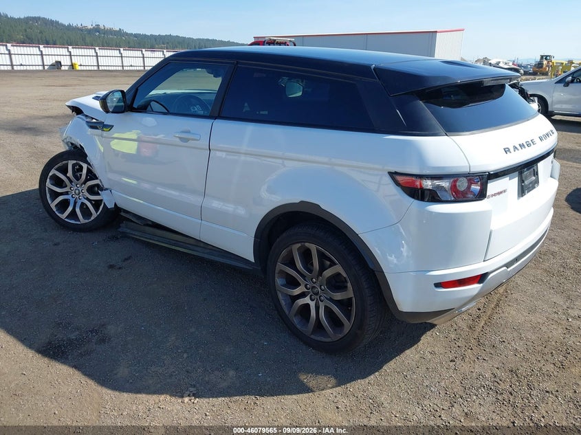 Vin: salvt1bg3eh892095, lot: 46579112, land rover range rover evoque dynamic 20143