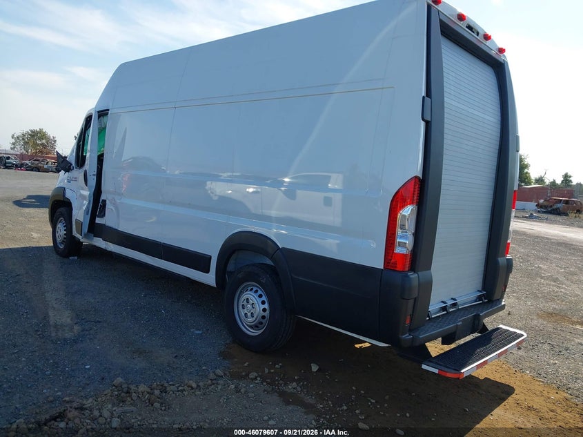Vin: 3c6mrwaz2re123379, lot: 46579154, ram promaster 3500 delivery van bev tradesman 20243