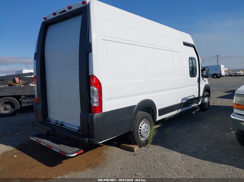 Vin: 3c6mrwaz2re123379, lot: 46579154, ram promaster 3500 delivery van bev tradesman 20244