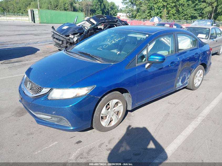 2014 HONDA CIVIC auction photo 2